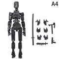 Titan Robot Action Figure 3D Printed With Full Articulation For Stop Motion Animation 13 Action Figure Dummy. 