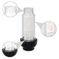 NAMUNY Water Filter Garden Hose, 3/4 Inch Water Pre-Filter Water Filter Set with 5 Filter Inserts + 2 Quick Adapters. 