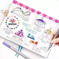 Fineliner Coloring Pens Set Fine Point Pens 0.4mm Assorted Colors, Fineliners Colored Pens Fine Line Pens Set For Coloring/Writing/Arts Set of 12/24/36 Beautiful Assorted Color Pointers​. 