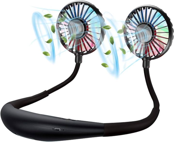 USB%20Rechargeable%20Wearable%20Portable%20%20Neckband%20Double%20Fan%20Personal%20Neck%20Fans%20Accessories%20-%20Image%203