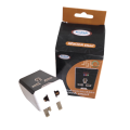 Voltage Protector Kuna RDPT Black 10Amp With Digital Meter, Socket Switch Protector For AC Fridge, Automatic Power Surge Protection EU Socket Shutterproof, Surge proof highly Durable for heavy appliances. 