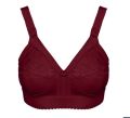 Women's Soft Cotton Bra – Seamless, Non-Wired, Adjustable Straps, Cup Size B. 