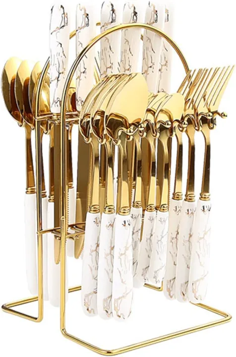 Openi%20-%2024%20Pcs%20Household%20Cutlery%20Set%20with%20Hanging%20Rack%20-%20Independent%20Storage%20And%20Easy%20To%20Use%20-%20Durable%20Stainless%20Steel%20Material%20-%20Fork,%20Spoon,%20Knife,%20Tea%20Spoon%20Set%20And%20White%20Marble%20Design%20Handle%20-%20Image%203