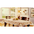 6 Chairs Rectangle , Oval & Round Fancy Dining Table Cover Sheet | Plastic Dastarkhwan for Dining Tables - (60 x 90 inches). 