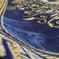 Anti Slip Velvet Room Carpet 5 x 8 Feet Geometric Design Lightweight Rug for Bedroom and Living Room. 