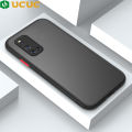 UCUC for Vivo V19 / V19G Back Cover Colour Frosted Transparent Hard Phone Case Thin Shockproof Full Cover Camera Protect Case. 