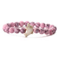 [ New ]TEMU Dolphin Turquoise Stretch Bracelet Men's Tigereye Agate Mixed Colorful Beads Bracelet  WIH. 