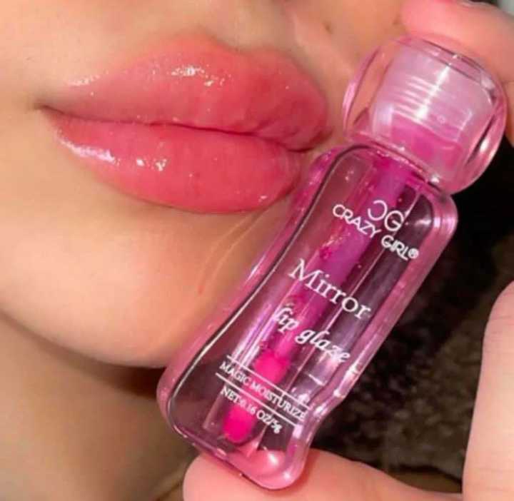 Lip Glaze Crazy Girl Mirror Lip Glaze Lip Balm Moisturizing Lipstick Lip Oil High Quality Multicolor