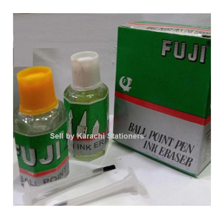 Fuji Correction Liquid Ballpoint Eraser Ball Point Remover Liquid -  NKS