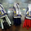 One Pack of PIANO Jelflo Ball Point Pens (10 Pcs) Mix Color. 