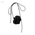 Flower Choker Necklace for Women Neck Flower Choker Party Festival Halloween Black. 