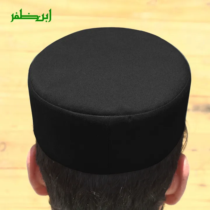 Premium%20Quality%20Suiting%20Fabric%20Soft%20Namaz%20Topi%20%20Prayer%20Cap%20-%20Image%203