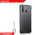 VivoY19 Ultra Slime Frameless Shockproof Matte Case (Ring Not Included). 