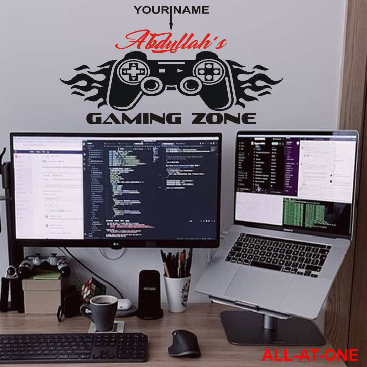 ALL-AT-ONE%20#%2067%20("CUSTOMISED%20NAME%20FOR%20YOUR%20GAMING%20ROOM")%20Self-Adhesive%20Vinyl%20Waterproof%20Removable%20Art%20Sticker%20To%20Decorate%20Your%20Desired%20Bedroom,%20Computer%20Room,%20and%20Gaming%20Room%20and%20to%20Gift%20Your%20Friends%20and%20Relatives.%20-%20Image%206