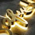 Sign Custom Logo Company Interior Decoration 3D Office Wall 3D Sticker Metal Letters For Wall Decor. 