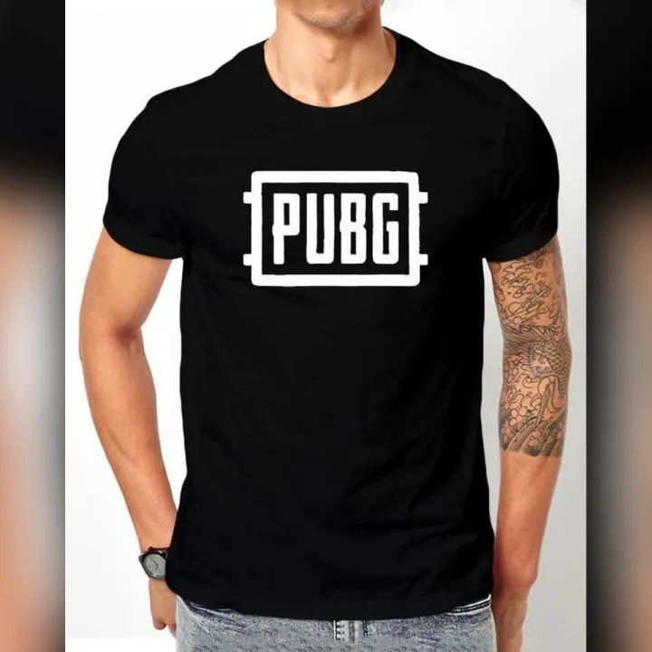 Black%20PUBG%20Printed%20Short%20Sleeves%20Summer%20Tshirts%20For%20Men%20-%20Image%2010