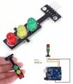 Traffic Light LED Module Arduino Red Yellow Green. 