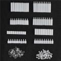 Screws Kit for Arduino/Raspberry Pi 210 pcs Screws Kits Plastic Screws and Nuts with Storage Box Case for DIY Raspberry Pi 2/3. 