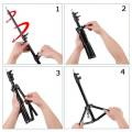 3110 Tripod Foldable Stand With Mobile Holder For DSLR Camera OR Mobile Phone.. 