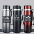 Insulated Water Bottle, 800 ml 1000 ml Liter Stainless Steel Water Bottle for 12 Hours Hot & Cold. 
