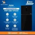 Haier Refrigerator 19 Cu Ft/Twin Inverter IOT/HRF-538 TIFGU1(Fresher & HCS Technology+Digital Control Panel+Turbo Fan+4 Temperature Sensors+ABT Technology+Inverter Compressor+Glass Door) Color Refrigerator/10 Years Warranty. 