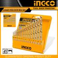 Ingco 19 pcs Cobalts HSS Drill Bits Set 1-10mm. 