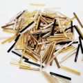 20 gm Long Bugle Beads Tube Glass Beads, Various Colors, Pony Bead Jewelry, DIY Craftsmanship. 