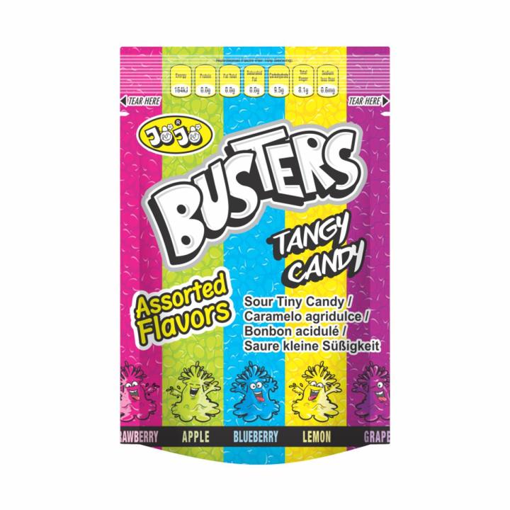 JoJo Busters Tangy Candy Assorted Flavors (50g)
