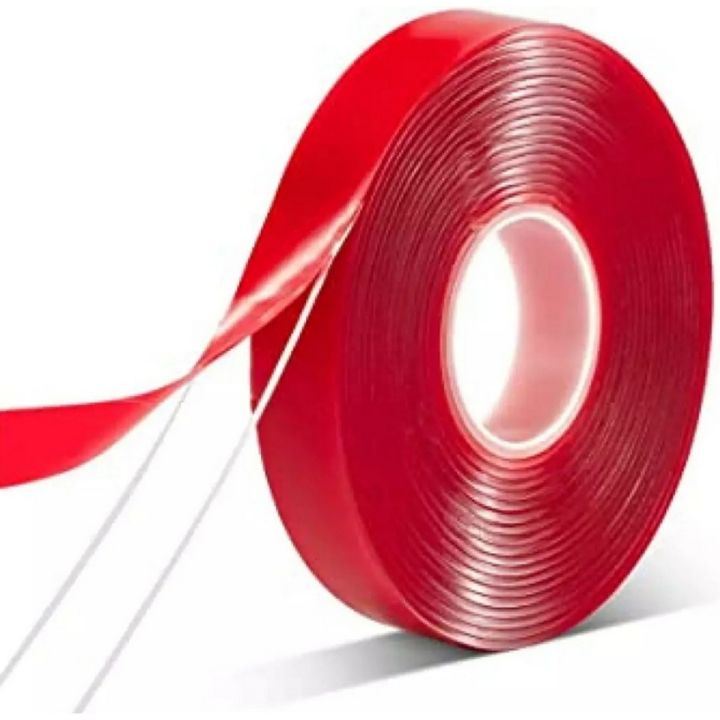 Transparent double sided silicone tape