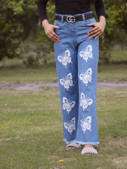 Butterfly%20Design%20Jeans%20Flapper%20Pants%20For%20Girls/Ladies%20&%20womens%20-%20Image%208