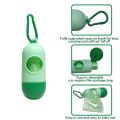 1pcs Dispenser + 2pcs Rolls Disopsable Baby Diapers Bag Box Kit Portable Baby Diapers Bags Rubbish Bags Garbage Bag Removable Box Nappy Bag with Rope/hooks. 