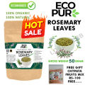 Rosemary Leaves ECOPURE ORGANICS Dry Fresh Premium Quality 100% Natural Herbal. 