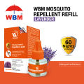 WBM Home Mosquito Repellent Liquid, 45ml (Lavender) 60 Nights Protection | Mosquito Liquid Refill. 