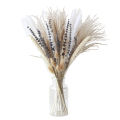 Stuffed ToysStuffed Toys, Rhapsody Factory Lavender Reed Mixed Bouquet Natural Dried Bouquet Scene with Landscaping Home Decoration. 
