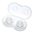 Nipple Pullers or Everters 1 Pair with Travel Case to Storage Silicone BPA-Free Nipple Corrector Suckers Extender for Flat. 