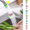 Kitchen Tool Fan Faucet With Clip Splash-proof Booster Shower Water Filter Tap Head 360°Rotating Water Purifier Faucet Water Filter Kitchen - 1pc. 