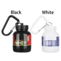LANSEL 100ML Mini Protein Powder Bottle Portable Keychain Outdoor Tools/Multicolor. 
