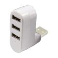3 Port 2.0 Usb Hub High Speed Rotate Splitter For Lap Pc Hub. 