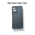 Vivo Y33S Y21 2021 Y21S Y21T Y21A Y33T Back Cover | Soft Matte Silicone Solid Design | Shockproof Camera Protection Phone Case for Vivo Y33S Y21 2021 Y21S Y21T Y21A Y33T. 