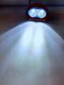 White Led Spot + Wide Angle 2 Function Still Flash Headlight Fog Lamp 12v DC Beam For Car Motorcycle 3 Wire Lamp Black Body High Quality. 