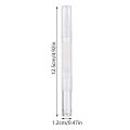 1Pcs 2/3ml Transparent Twist Nail Twist Pens Empty Transparent Nail Oil Pen with Brush Cosmetic Container Pen Lip Gloss Tubes. 