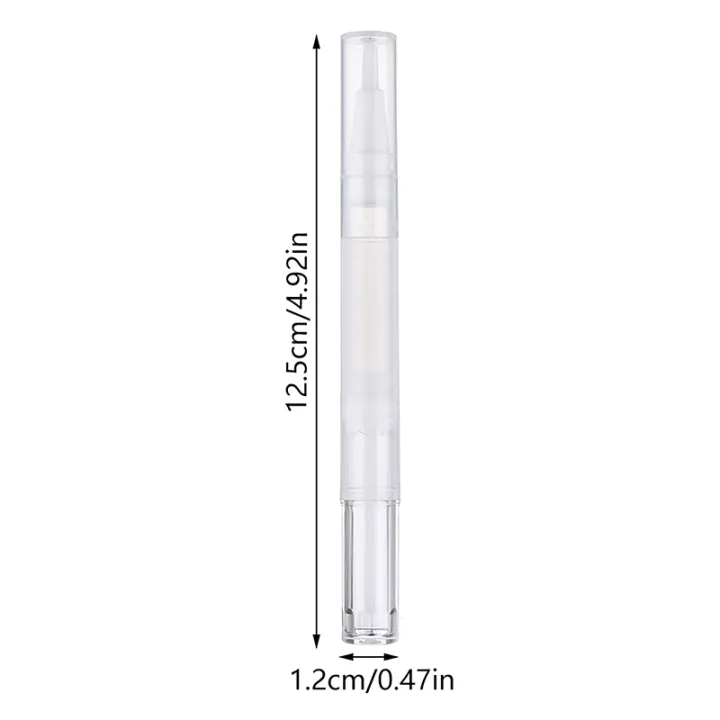 1Pcs%202/3ml%20Transparent%20Twist%20Nail%20Twist%20Pens%20Empty%20Transparent%20Nail%20Oil%20Pen%20with%20Brush%20Cosmetic%20Container%20Pen%20Lip%20Gloss%20Tubes%20-%20Image%202
