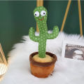 Dancing Cactus Toy for Kids – Talking, Singing & Dancing Cactus with Music and LED Lights – USB Rechargeable Funny Plush Toy for Babies & Children. 