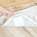 4PCS Carpet Pad Self Adhesive Sticker Square Anti Slip Mat Pads Anti Slip Corners Gripper Stopper Bath Rug Mat Bathroom Supplies. 