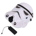 Halloween LED Mask, Lightweight LED Light Up Mask for Festival. 