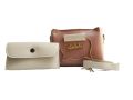 2Pcs Women's Handbags Set - Stylish Crossbody and Shoulder Bags, High-Quality PU Rexine, Metallic Handle, Soft Strap, Casual and Formal Use, for All Occasions. 