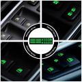 Car sticker Car window switch Luminous sticker /Door Handle Button Switch Button Sticker /Night Safety Fluorescent Decals Glow in Dark Accessories for Car Window Door. 