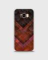 Samsung S8 Plus Cover in Hybrid Soft Case cover Tpu  Dark Color Shape- 1cover2486. 