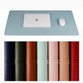 Double-side Portable Mouse Pad PU Leather Laptop Pad Antifouling Waterproof Desk Mat Big Mousepad Laptop Mat Office Mouse Mat. 