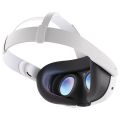 Meta Quest 3 128GB Advanced All-in-One VR Headset, Breakthrough Mixed Reality Powerful Performance Virtual-Reality Bundle with VR Controller Silicone Protective Cover Case and Accessories (White). 